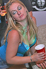 Aline gets some gyrating booty action going on with a college guy's dick