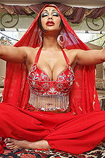 Sexy Priya meditating